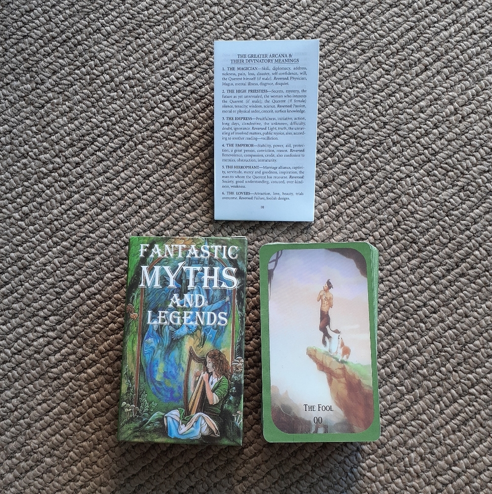 Fantastic Myths and Legends Tarot A 80-Card Deck